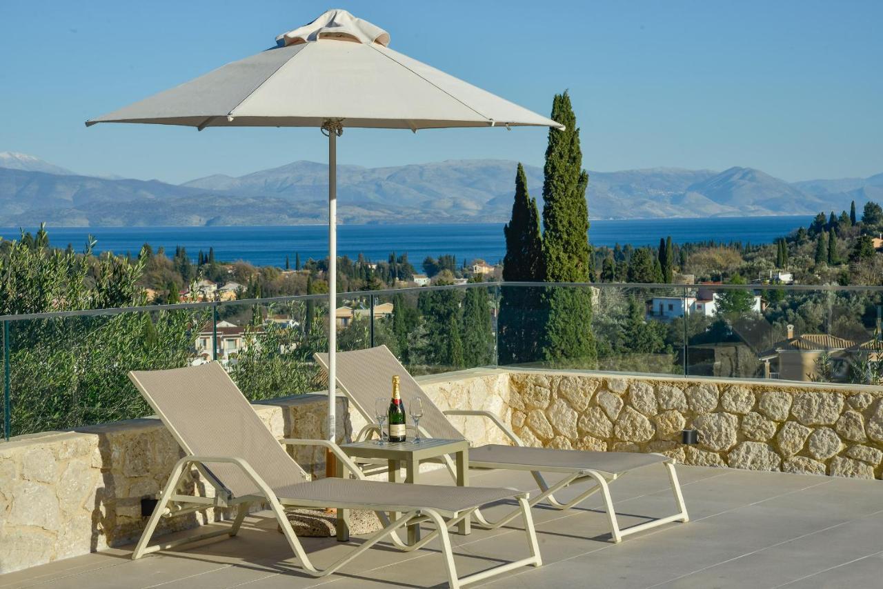 The Corfu Cocoon Villa Apartments Faiakes Exteriör bild