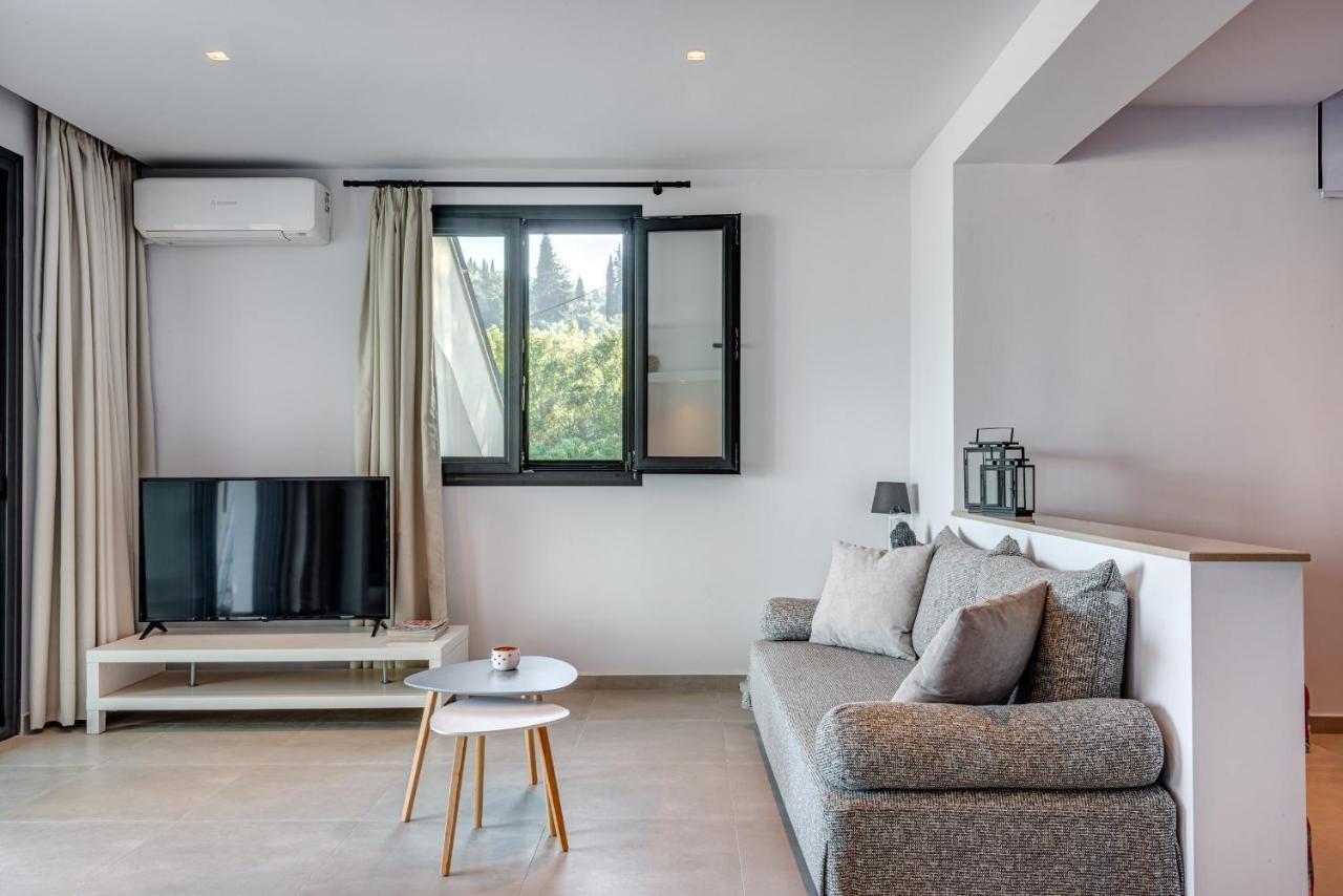 The Corfu Cocoon Villa Apartments Faiakes Exteriör bild